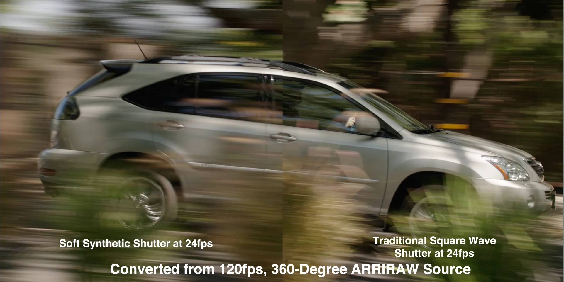 SUV drive comparison still